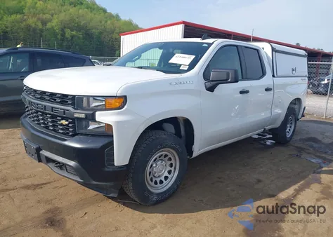 2021 Chevrolet Silverado 1500 4Wd Double Cab Standard Bed Wt from USA, damaged, VIN 1GCRYAEK3MZ372675